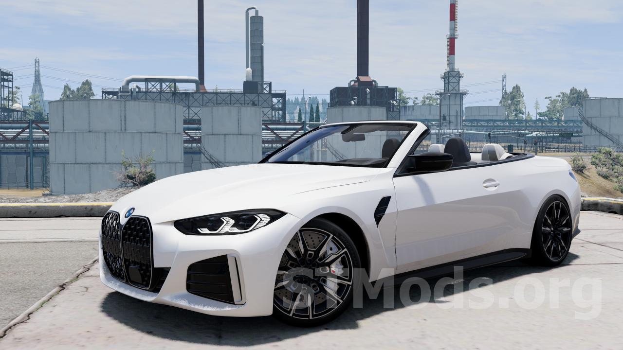 Скачать мод BMW M4 (G82/G83) (2021-2023) версия 1.0 для BeamNG.drive  (v0.30.x)