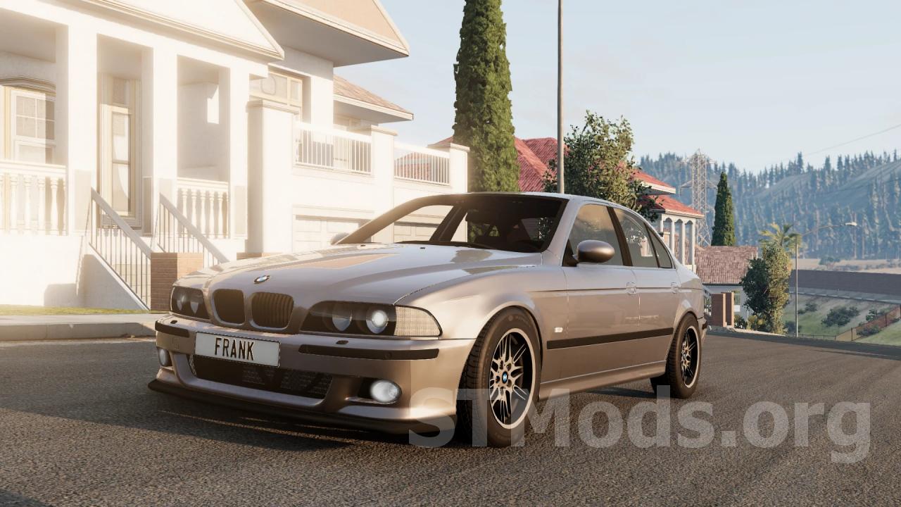 Скачать мод BMW M5 E39 версия 1.0 для BeamNG.drive