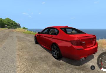 Мод BMW M5 F10 версия 1.0 для BeamNG.drive (v0.11.x)