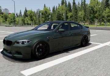 Мод BMW M5 F10 версия 1.1 для BeamNG.drive (v0.29.x)