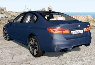 Мод BMW M5 (F90) 2018 версия 1.0 для BeamNG.drive (v0.19)