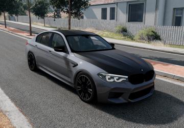 Мод BMW M5 F90 версия 1.0 для BeamNG.drive (v0.26)