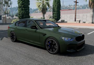 Мод BMW M5 F90 версия 1.0 для BeamNG.drive (v0.26)