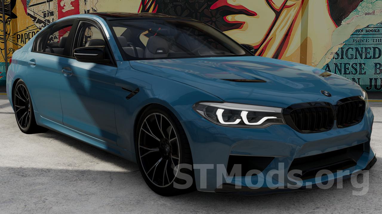 Скачать мод BMW M5 (F90) версия 1.1 для BeamNG.drive (v0.31.x)