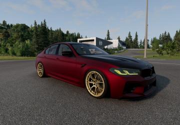 Мод BMW M5 F90 версия 1.1 для BeamNG.drive (v0.27.x)