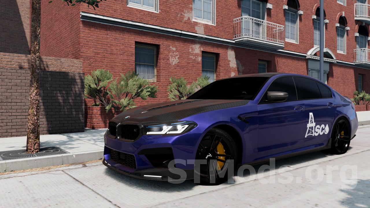   BMW M5 F90  10  BeamNGdrive v030x