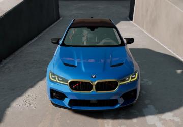 Мод BMW M5 F90 Updated версия 1.0 для BeamNG.drive