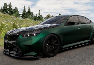 Мод BMW M5 (G90) версия 1.0 для BeamNG.drive (v0.38.x)