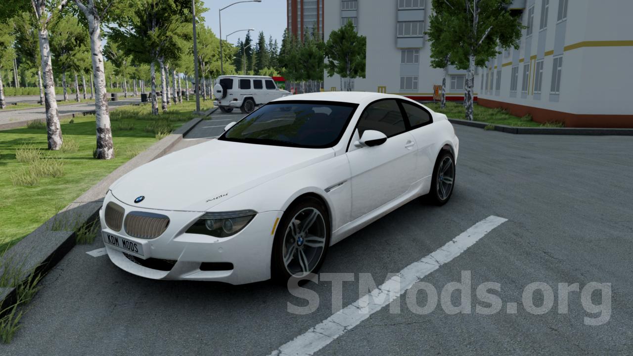 Скачать мод BMW M6 E63 версия 1.0 для BeamNG.drive (v0.27)