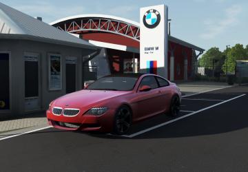 Мод BMW M6 e63 coupe для BeamNG.drive (v23.5.2)