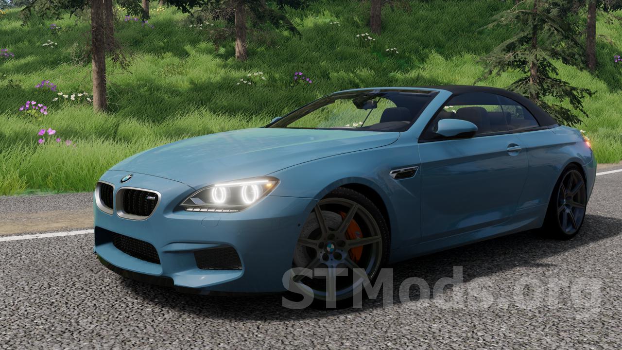 Скачать мод BMW M6 (F06/F12/F13) версия 1.0 для BeamNG.drive (v0.31.x)