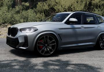 Мод BMW X3 G01/F87 версия 1.0 для BeamNG.drive (v0.33.x)