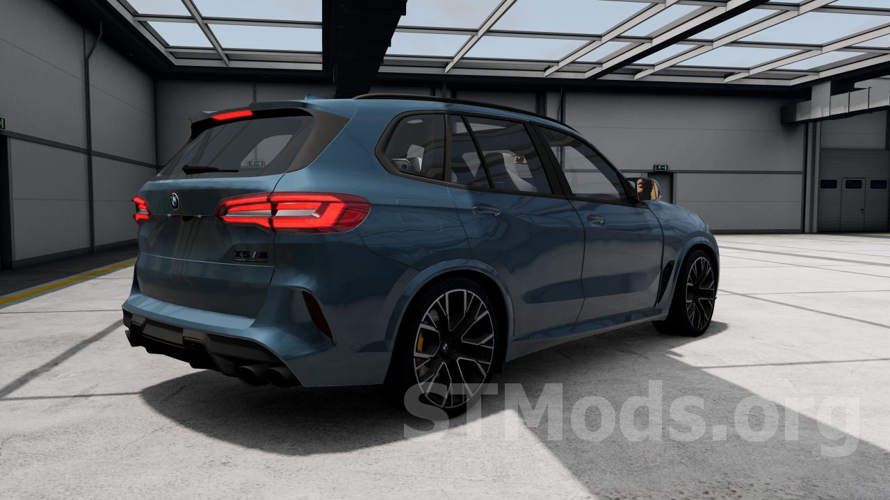 Скачать мод BMW X5M F95 Competition версия 1.0 для BeamNG.drive (v0.29.x)