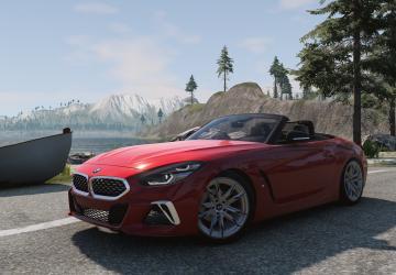 Мод BMW Z4 G29 2022 версия 1.1 для BeamNG.drive (v0.29.x)