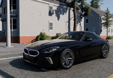 Мод BMW Z4 G29 2022 версия 1.1 для BeamNG.drive (v0.29.x)