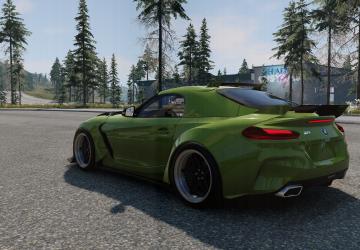 Мод BMW Z4 G29 2022 версия 1.1 для BeamNG.drive (v0.29.x)