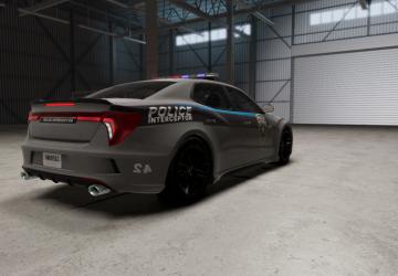 Мод Bruckell Bastion Police Interceptor версия 1.0 для BeamNG.drive