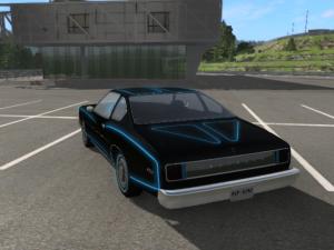 Мод Bruckell Moonhawk Tron версия 1 для BeamNG.drive