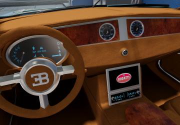 Мод Bugatti 16C Galibier версия 1.0 для BeamNG.drive (v0.36.x)