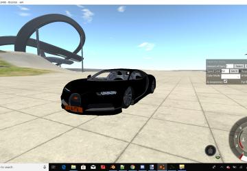 Мод Bugatti chiron beter edition версия 2.0 для BeamNG.drive (v0.16.0.3.8498)