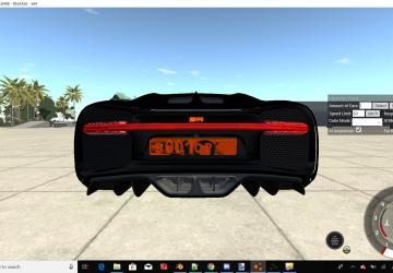 Мод Bugatti chiron beter edition версия 2.0 для BeamNG.drive (v0.16.0.3.8498)