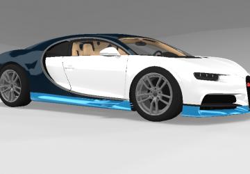 Мод Bugatti Chiron версия 1.1 для BeamNG.drive (v0.19.4.2)