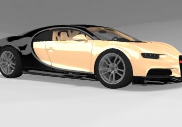 Мод Bugatti Chiron версия 1.1 для BeamNG.drive (v0.19.4.2)