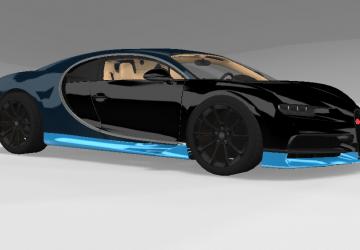 Мод Bugatti Chiron версия 1.1 для BeamNG.drive (v0.19.4.2)