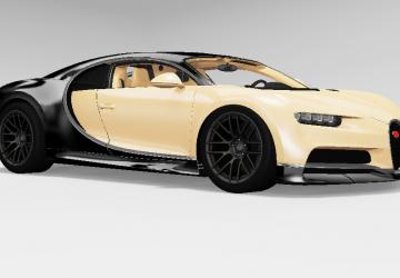 Мод Bugatti Chiron версия 3.0 для BeamNG.drive (v0.21)