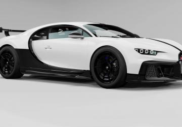 Мод Bugatti Chiron/SS/Pur Sport/Sport 110 версия Final для BeamNG.drive