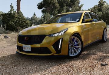 Мод Cadillac CT5-V Blackwing версия 1.5 для BeamNG.drive (v0.37.x)