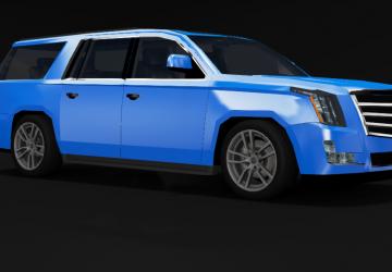 Мод Cadillac Escalade ESV 2019 версия 1.0 для BeamNG.drive (v19.4.2)