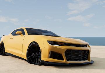 Мод Chevrolet Camaro версия 2.0 для BeamNG.drive (v0.37.x)