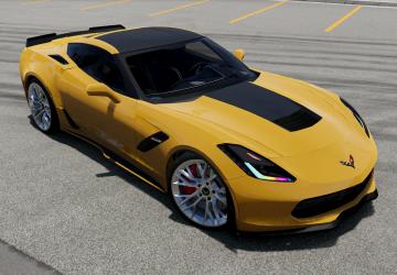 Мод Chevrolet Corvette (C7) версия 3.2 для BeamNG.drive (v0.32.x)