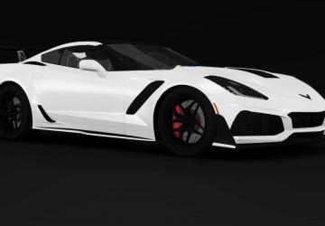 Мод Chevrolet Corvette ZR1 C7 версия 1.0 для BeamNG.drive (v0.19.4.2)