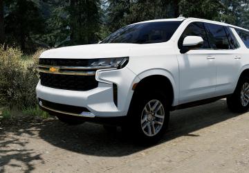 Мод Chevrolet Tahoe/Suburban (2021-2023) версия 1.0 для BeamNG.drive (v0.34.x)