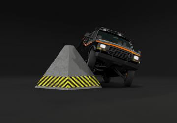 Мод Concrete Pyramid версия 1.0 для BeamNG.drive