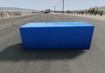 Мод Crash Test Deformable Barrier версия 1.6 для BeamNG.drive