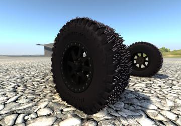 Мод CUSTOM OFF-ROAD TIRES версия 1.6 для BeamNG.drive (v0.13.0.1.6460)