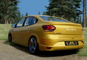 Мод Dacia Logan (B56) версия 1.0 для BeamNG.drive (v0.37.x)