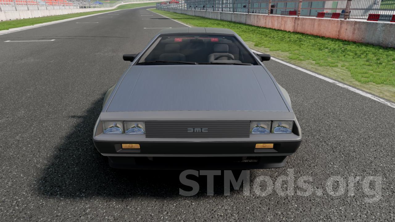 Скачать мод DeLorean DMC-12 версия 1.0 для BeamNG.drive (v0.26.x)