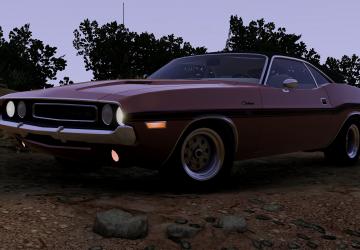 Мод Dodge Challenger (1970-1974) версия 1.0 для BeamNG.drive (v0.36.x)