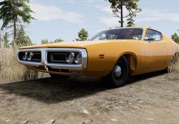 Мод Dodge Charger (1971-1974) версия 23.11.25 для BeamNG.drive (v0.37.x)
