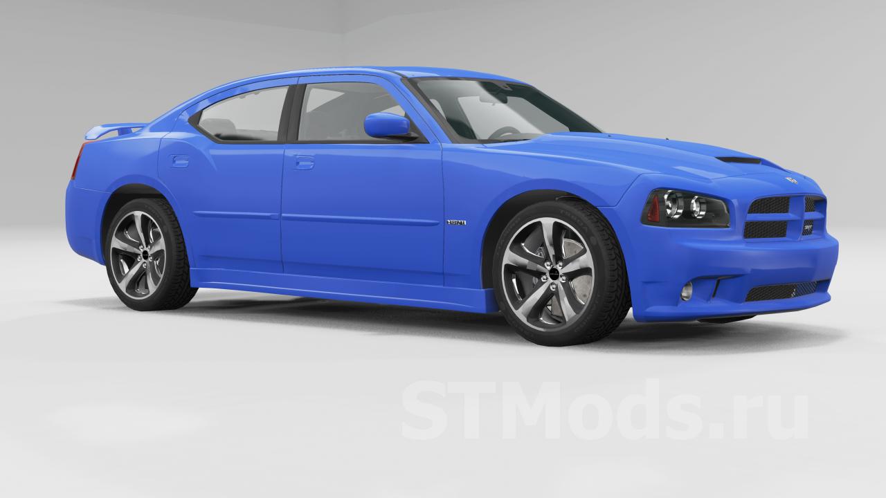 Скачать мод Dodge Charger 2006 SRT версия 1.0 для BeamNG.drive (v0.23.5)