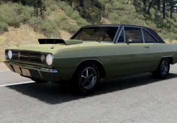 Мод Dodge Dart (1968) версия 1.0 для BeamNG.drive (v0.36.x)