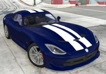 Мод Dodge SRT Viper GTS 2013 версия 1.0 для BeamNG.drive (v0.11.x)