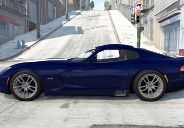 Мод Dodge SRT Viper GTS 2013 версия 1.0 для BeamNG.drive (v0.11.x)