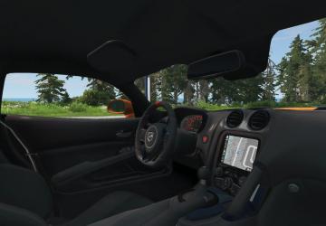Мод Dodge Viper SRT версия 2.0 для BeamNG.drive (v0.27.x)