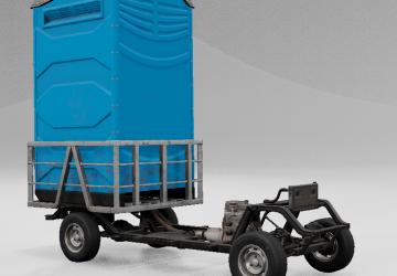 Мод Drivable Toilet версия 1.0 для BeamNG.drive (v0.28.x)