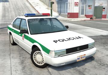 Мод ETK I-Series Lithuanian Police версия 1.0 для BeamNG.drive (v0.11.x)